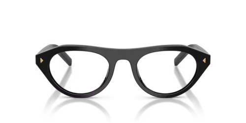 PRADA PR B15S - 16K60K - 51 - AVEC DES VERRES À FILTRE ANTI LUMIÈRE BLEU-VIOLET Lunettes de soleil Noir Irrégulier