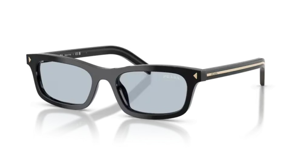 PRADA PR D05S - 16K30W - 52 Lunettes de soleil Noir Coussin