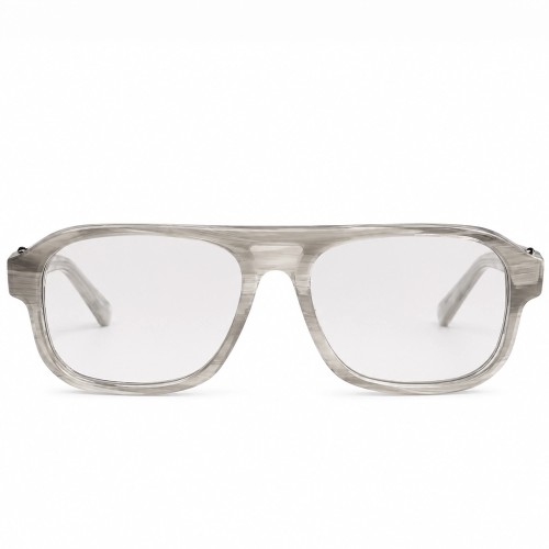 Moncler ML5198 – Fanni Custom Edition - 060 - 54 - 1/1, NO REPRODUCTION Lunettes de soleil Gris champagne translucide Pilote (Aviateur)
