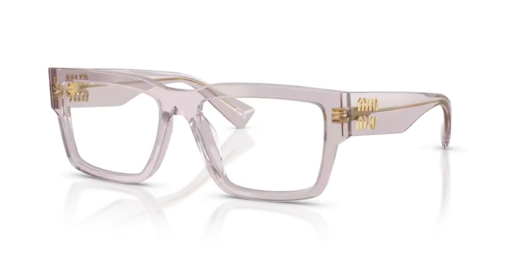 MIU MIU MU 02XV - 12W1O1 - 54 Cadres optiques Mauve transparent Rectangle