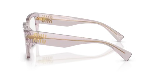 MIU MIU MU 02XV - 12W1O1 - 54 Cadres optiques Mauve transparent Rectangle