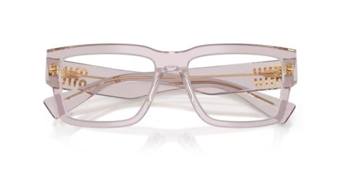 MIU MIU MU 02XV - 12W1O1 - 54 Cadres optiques Mauve transparent Rectangle