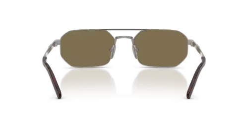 PRADA PR D53S - 23J90F - 55 Lunettes de soleil Métal canon satiné Irrégulier