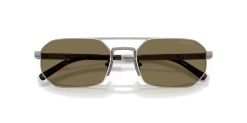 PRADA PR D53S - 23J90F - 55 Lunettes de soleil Métal canon satiné Irrégulier