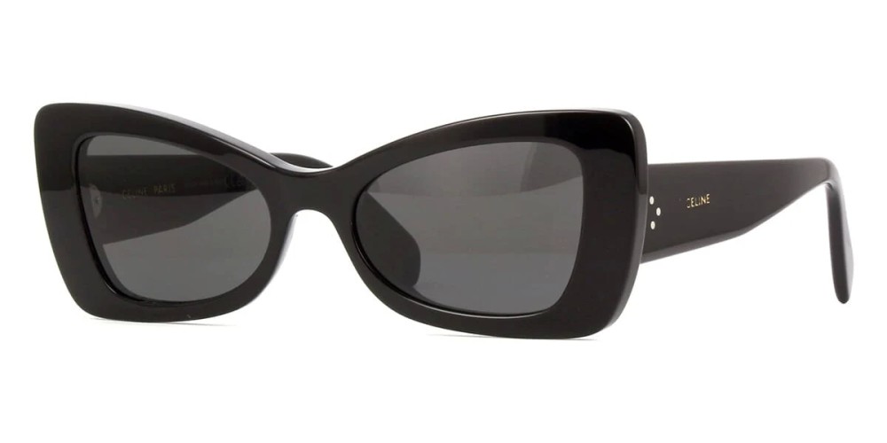 Celine CL40236I - 01A - 54 Lunettes de soleil Noir Œil de chat