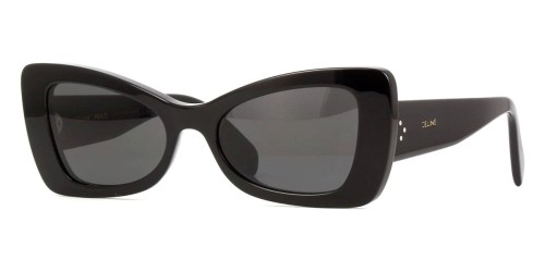 Celine CL40236I - 01A - 54 Lunettes de soleil Noir Œil de chat