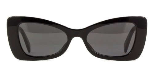Celine CL40236I - 01A - 54 Lunettes de soleil Noir Œil de chat