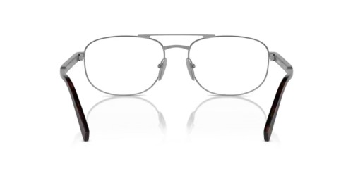 PRADA PR A56V - 5AV1O1 - 57 Cadres optiques Métal bleu-gris Ovale