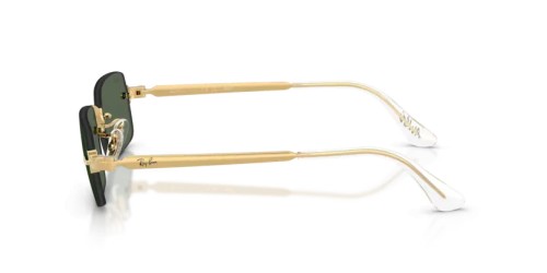 Ray-Ban RB3928 - 001/71 - 54 Lunettes de soleil Or blé Rectangle