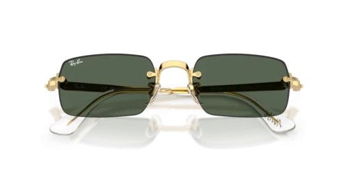 Ray-Ban RB3928 - 001/71 - 54 Lunettes de soleil Or blé Rectangle