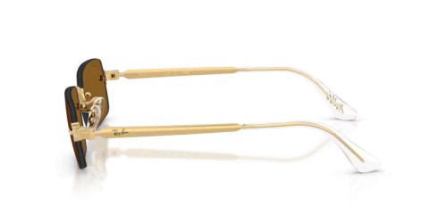 Ray-Ban RB3928 - 001/83 - 54 - AVEC DES VERRES POLARISÉS Lunettes de soleil Or blé Rectangle