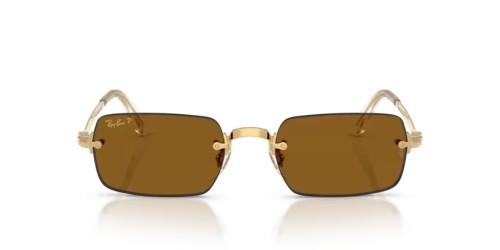 Ray-Ban RB3928 - 001/83 - 54 - AVEC DES VERRES POLARISÉS Lunettes de soleil Or blé Rectangle