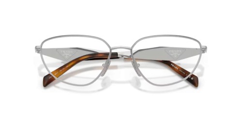 PRADA PR D52V - 1BC1O1 - 54 Cadres optiques Argent Irrégulier