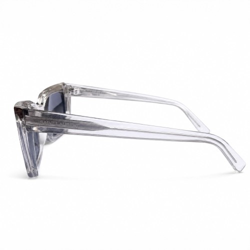 Saint Laurent SL554 - 004 - 54 Lunettes de soleil Transparent Angulaire