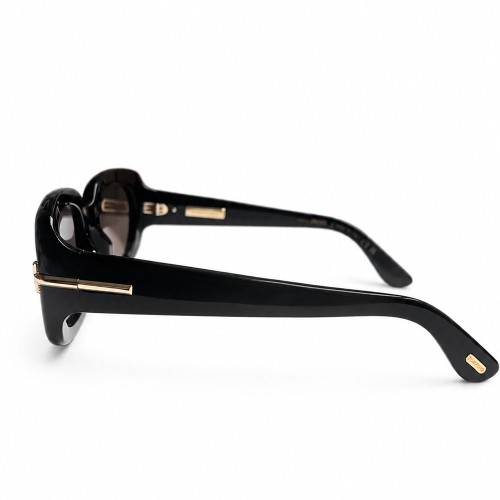Tom Ford FT1253 ICON COLLECTION - 01A - 54 Lunettes de soleil Noir Angulaire