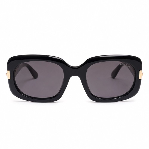 Tom Ford FT1253 ICON COLLECTION - 01A - 54 Lunettes de soleil Noir Angulaire
