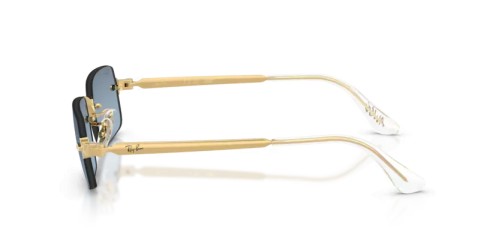 Ray-Ban RB3928 - 001/S2 - 54 Lunettes de soleil Or blé Rectangle