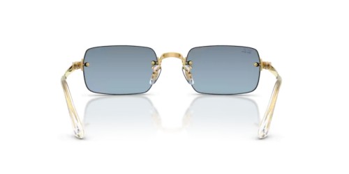 Ray-Ban RB3928 - 001/S2 - 54 Lunettes de soleil Or blé Rectangle