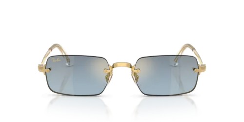 Ray-Ban RB3928 - 001/S2 - 54 Lunettes de soleil Or blé Rectangle