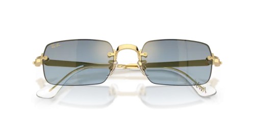 Ray-Ban RB3928 - 001/S2 - 54 Lunettes de soleil Or blé Rectangle