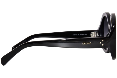 Celine CL40242I - 01B - 53 Lunettes de soleil Noir Rond