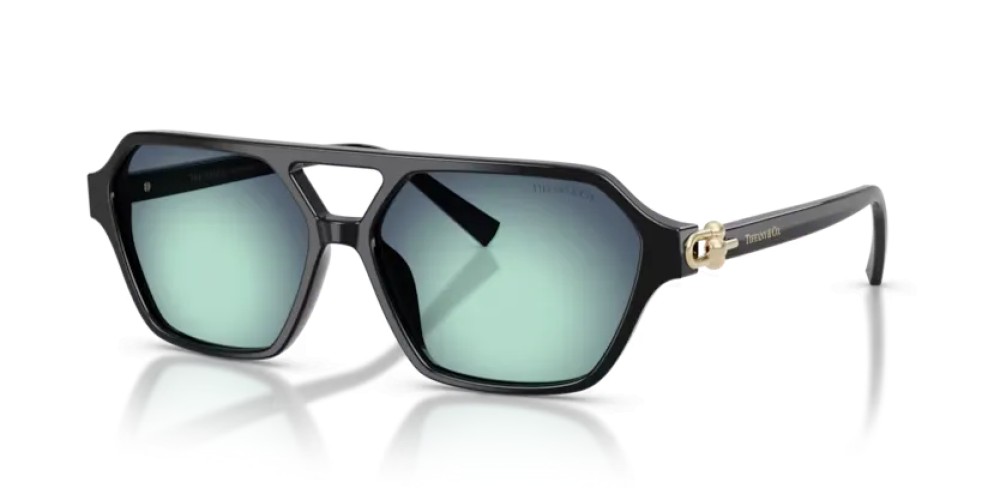TIFFANY & CO. TF4264U - 80019S - 58 Lunettes de soleil Noir Angulaire