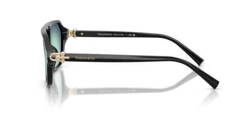 TIFFANY & CO. TF4264U - 80019S - 58 Lunettes de soleil Noir Angulaire