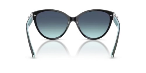 TIFFANY & CO. TF4261 - 80559S - 56 Lunettes de soleil Noir Œil de chat