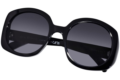 Celine CL40242I - 01B - 53 Lunettes de soleil Noir Rond