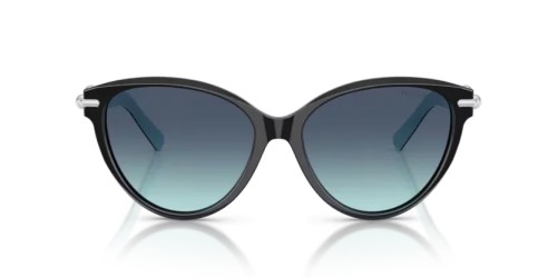 TIFFANY & CO. TF4261 - 80559S - 56 Lunettes de soleil Noir Œil de chat