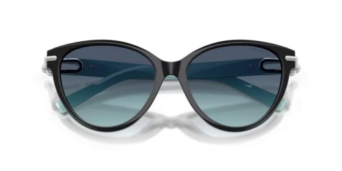 TIFFANY & CO. TF4261 - 80559S - 56 Lunettes de soleil Noir Œil de chat