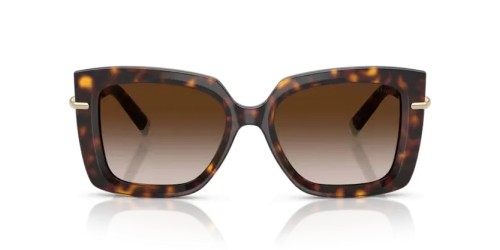 TIFFANY & CO. TF4199 - 80153B - 53 Lunettes de soleil Havane Papillon
