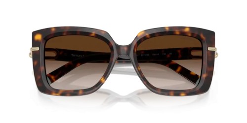 TIFFANY & CO. TF4199 - 80153B - 53 Lunettes de soleil Havane Papillon