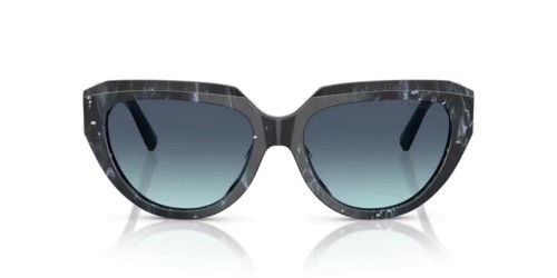 TIFFANY & CO. TF4238U - 84349S - 55 Lunettes de soleil Noir rayé Coussin