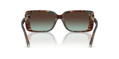 TIFFANY & CO. TF4249 - 84425D - 55 Lunettes de soleil Havane marron Tiffany Rectangle