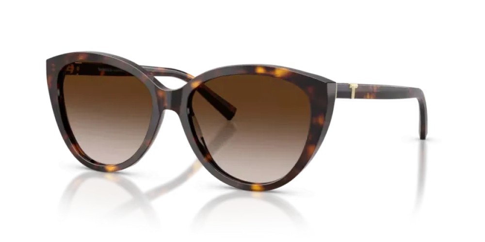 TIFFANY & CO. TF4251 - 80153B - 56 Lunettes de soleil Havane Œil de chat