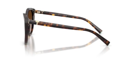 TIFFANY & CO. TF4251 - 80153B - 56 Lunettes de soleil Havane Œil de chat