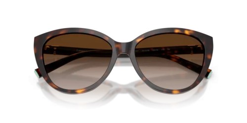 TIFFANY & CO. TF4251 - 80153B - 56 Lunettes de soleil Havane Œil de chat
