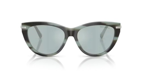 TIFFANY & CO. TF4253 - 84437C - 55 Lunettes de soleil Rayé noir tiffany Œil de chat