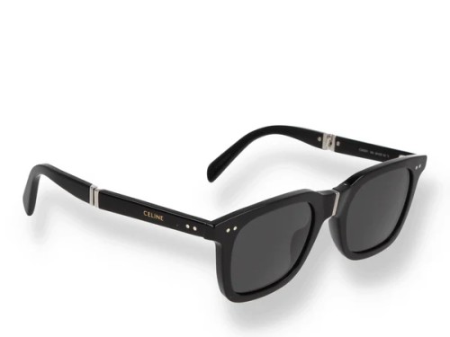 Celine CL40247I - 01A - 50 Lunettes de soleil Noir Angulaire