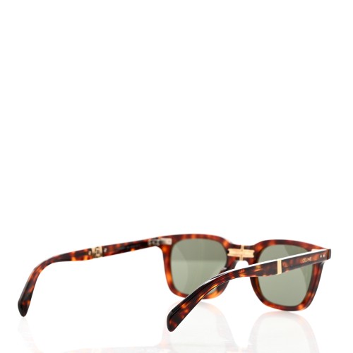 Celine CL40247I - 52N - 50 Lunettes de soleil Rouge, À motifs Angulaire