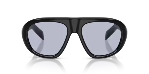 PRADA PR C05S - 16K30X - 57 Lunettes de soleil Noir Irrégulier