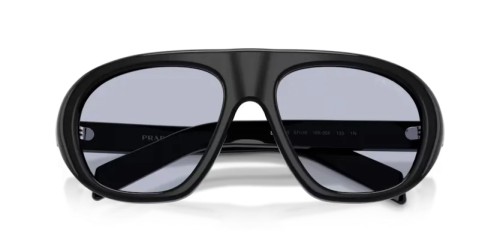 PRADA PR C05S - 16K30X - 57 Lunettes de soleil Noir Irrégulier