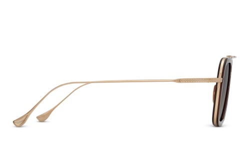 Dita FLIGHT.006 7806 - W - 52 Lunettes de soleil Root beer - or blanc vieilli Pilote (Aviateur)