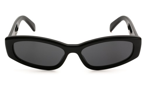 Celine CL40252I - 01A - 58 Lunettes de soleil Noir Œil de chat