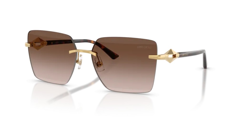 Jimmy Choo JC4018 - 302313 - 59 Lunettes de soleil Or Angulaire