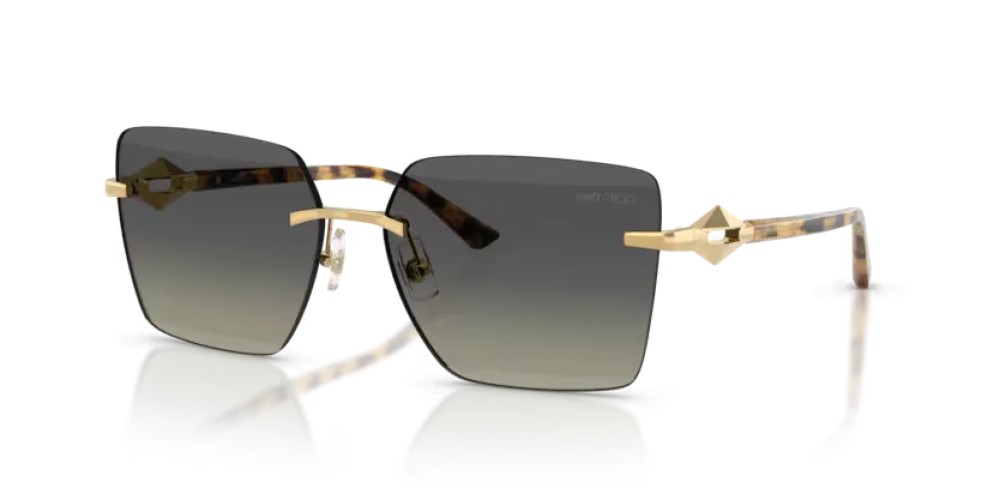 Jimmy Choo JC4018 - 302311 - 59 Lunettes de soleil Or Angulaire