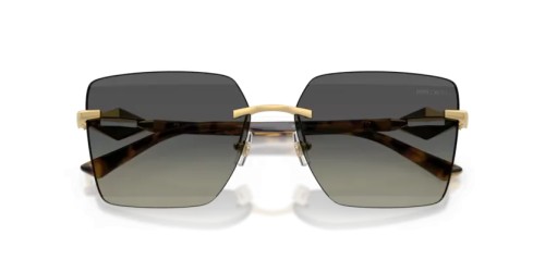 Jimmy Choo JC4018 - 302311 - 59 Lunettes de soleil Or Angulaire