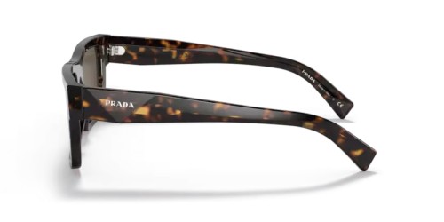PRADA PR 19WS - 2AU8C1 - 52 Lunettes de soleil Écaille Rectangle