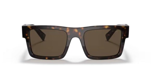 PRADA PR 19WS - 2AU8C1 - 52 Lunettes de soleil Écaille Rectangle